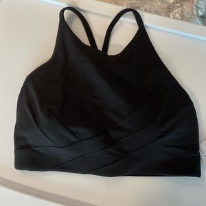 Lululemon flow y wrap front sports bra size 6 free shipping